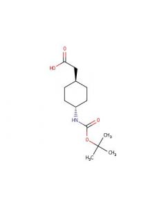 Astatech TRANS-(N-BOC-4-AMINOCYCLOHEXYL)ACETIC ACID, 95.00% Purity, 0.25G